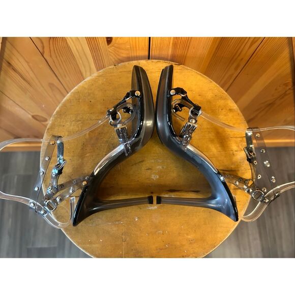 Steve Madden platinum heels size 5 - Picture 5 of 7